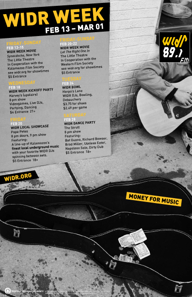 2009 WIDR week promotional flier